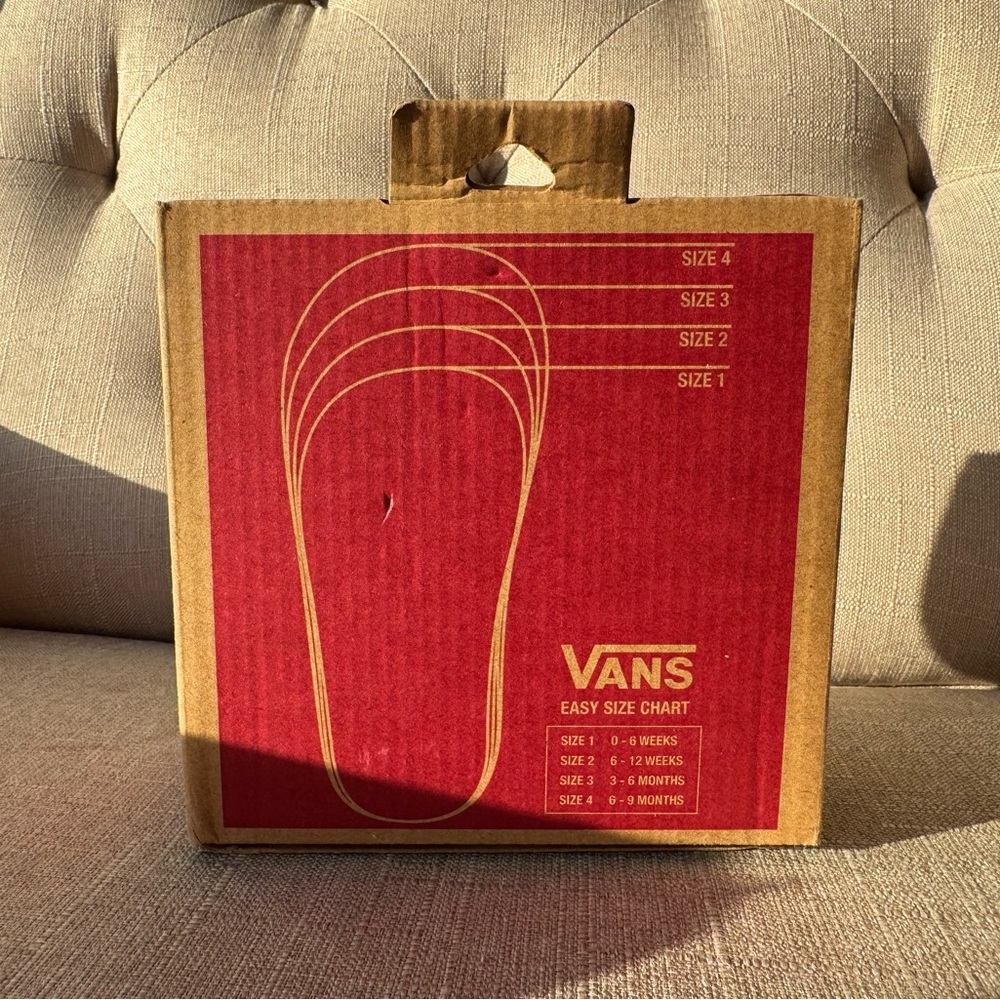 Vans Infant Sk8-Hi Crib Color Block Blue and Red High-Top Shoes size 2 - Picture 8 of 8